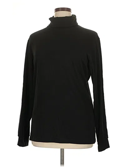 Pre-owned Uniqlo Turtleneck Sweater In Black