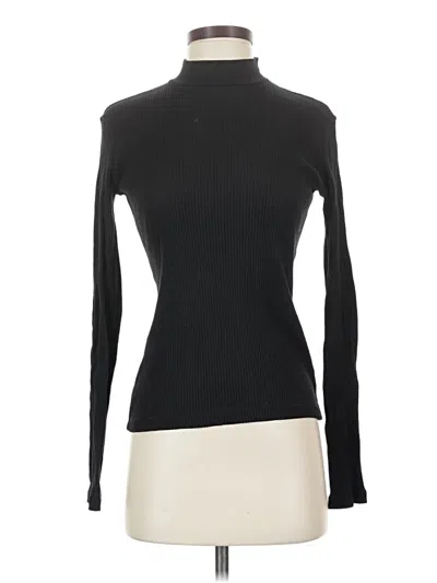 Pre-owned Uniqlo Turtleneck Sweater In Black