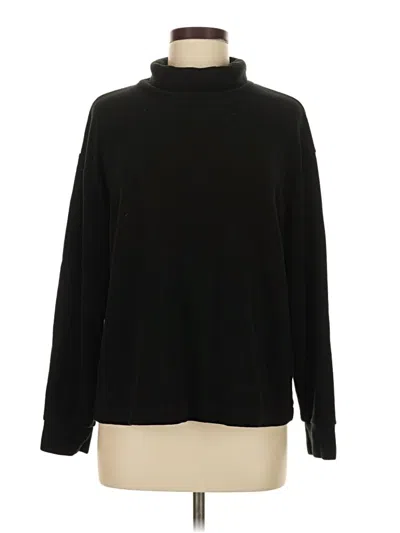 Pre-owned Uniqlo Turtleneck Sweater In Black