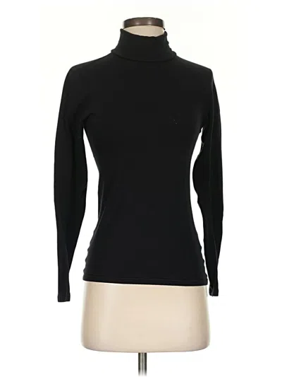 Pre-owned Uniqlo Turtleneck Sweater In Black