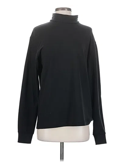 Pre-owned Uniqlo Turtleneck Sweater In Black