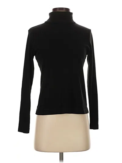 Pre-owned Uniqlo Turtleneck Sweater In Black