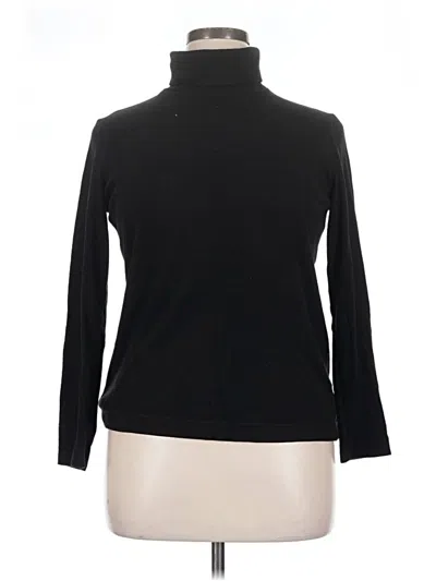 Pre-owned Uniqlo Turtleneck Sweater In Black