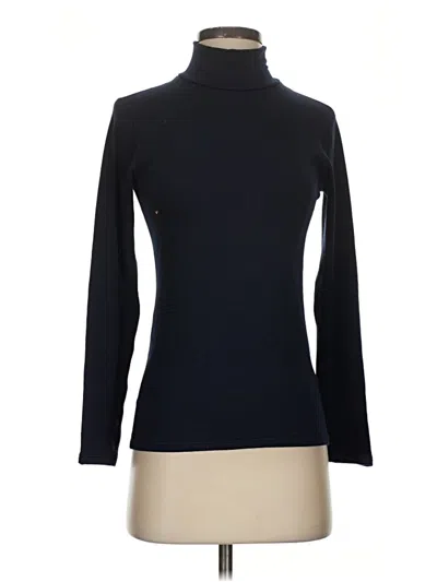 Pre-owned Uniqlo Turtleneck Sweater In Black