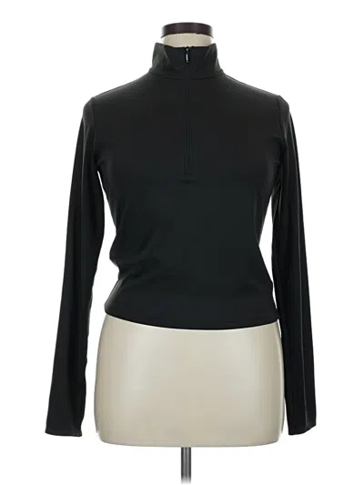 Pre-owned Uniqlo Turtleneck Sweater In Black