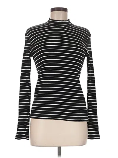 Pre-owned Uniqlo Turtleneck Sweater In Black
