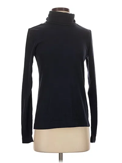 Pre-owned Uniqlo Turtleneck Sweater In Black