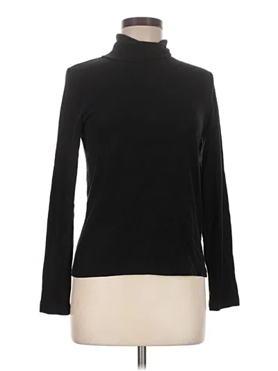 Pre-owned Uniqlo Turtleneck Sweater In Black