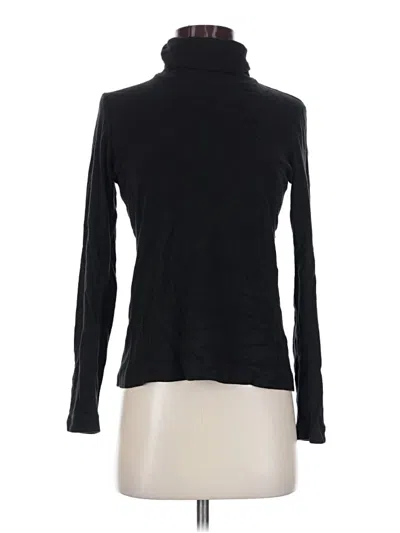 Pre-owned Uniqlo Turtleneck Sweater In Black