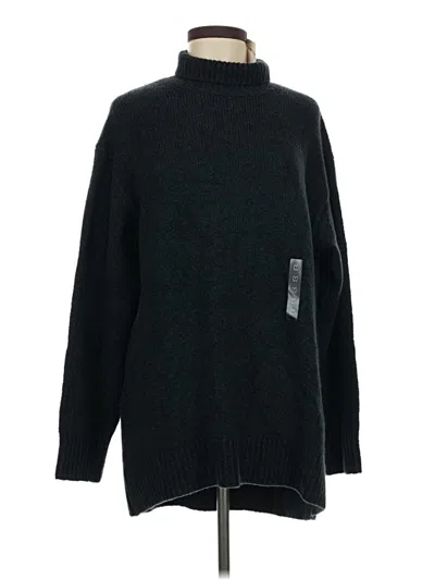 Uniqlo Turtleneck Sweater In Animal Print