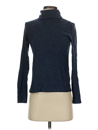 Pre-owned Uniqlo Turtleneck Sweater In Blue