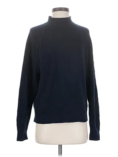 Pre-owned Uniqlo Turtleneck Sweater In Blue