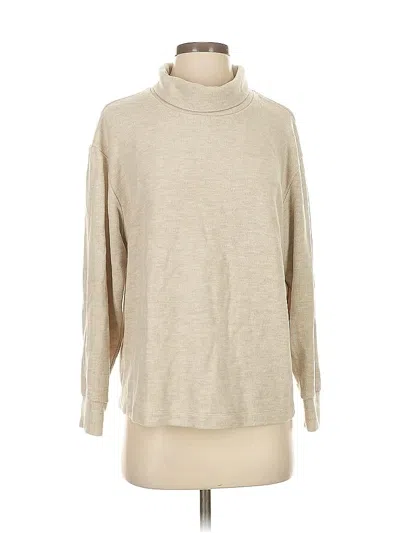 Pre-owned Uniqlo Turtleneck Sweater In Brown