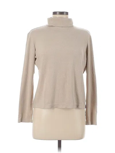 Pre-owned Uniqlo Turtleneck Sweater In Brown