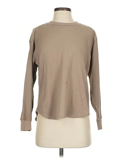 Pre-owned Uniqlo Turtleneck Sweater In Brown