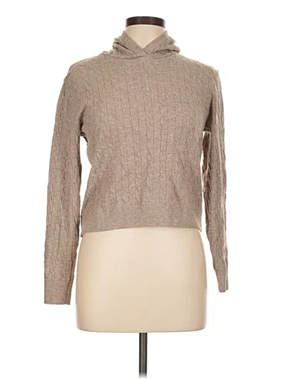 Pre-owned Uniqlo Turtleneck Sweater In Brown
