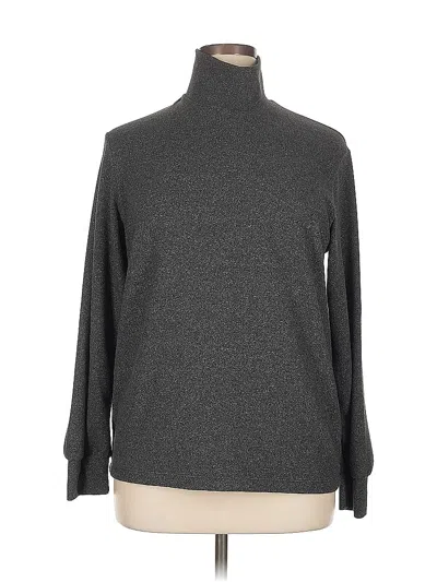 Pre-owned Uniqlo Turtleneck Sweater In Gray