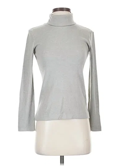Pre-owned Uniqlo Turtleneck Sweater In Gray