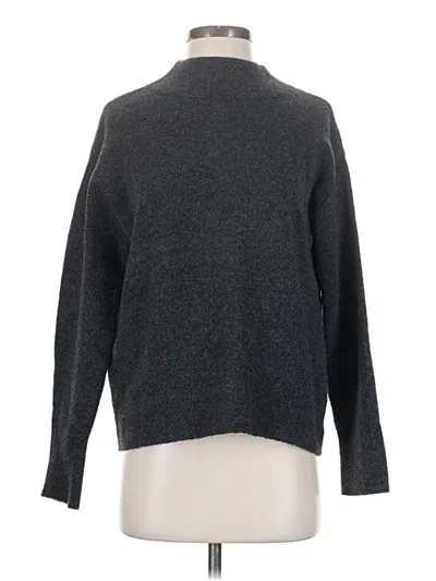 Pre-owned Uniqlo Turtleneck Sweater In Gray
