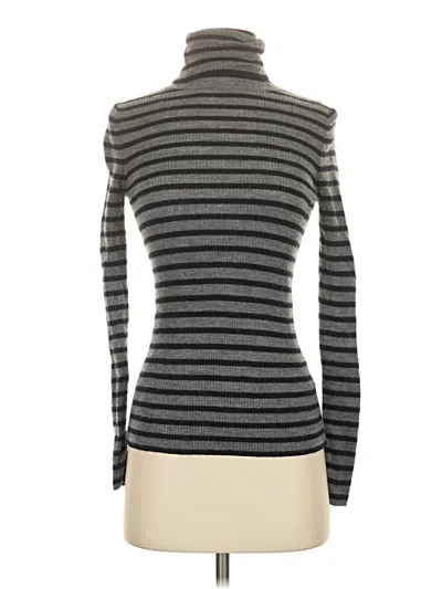 Pre-owned Uniqlo Turtleneck Sweater In Gray