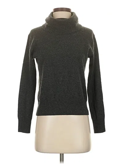 Pre-owned Uniqlo Turtleneck Sweater In Gray