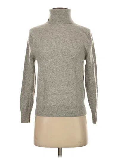 Pre-owned Uniqlo Turtleneck Sweater In Gray