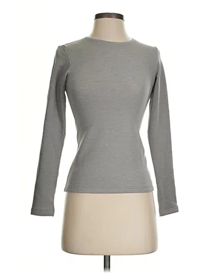Pre-owned Uniqlo Turtleneck Sweater In Gray