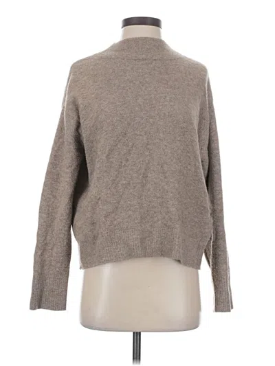 Pre-owned Uniqlo Turtleneck Sweater In Gray