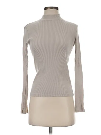Pre-owned Uniqlo Turtleneck Sweater In Gray
