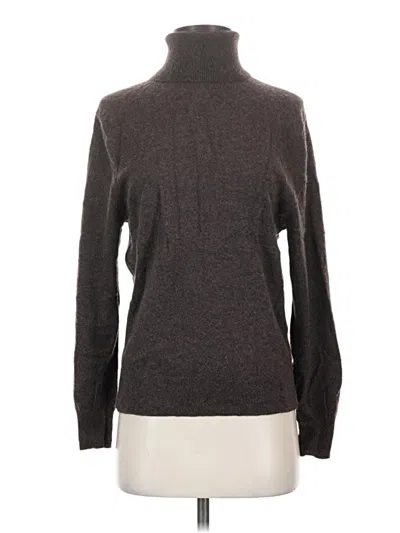 Pre-owned Uniqlo Turtleneck Sweater In Gray