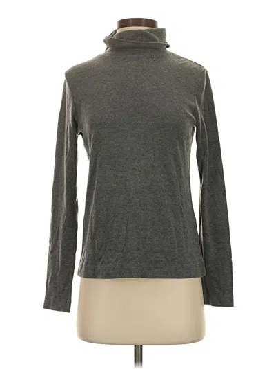 Pre-owned Uniqlo Turtleneck Sweater In Gray