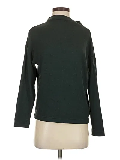 Pre-owned Uniqlo Turtleneck Sweater In Green