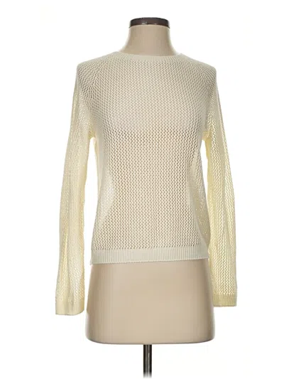 Pre-owned Uniqlo Turtleneck Sweater In Ivory