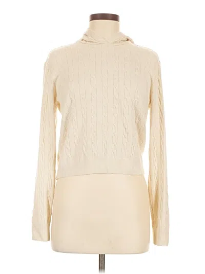 Pre-owned Uniqlo Turtleneck Sweater In Ivory