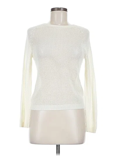 Pre-owned Uniqlo Turtleneck Sweater In Ivory
