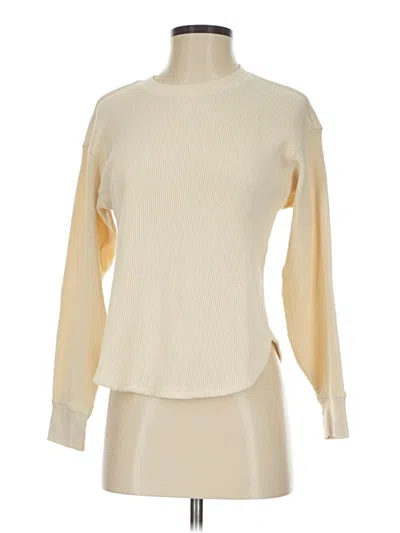 Pre-owned Uniqlo Turtleneck Sweater In Ivory