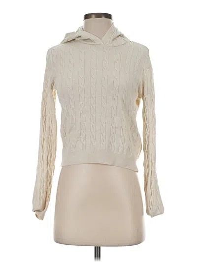 Pre-owned Uniqlo Turtleneck Sweater In Ivory