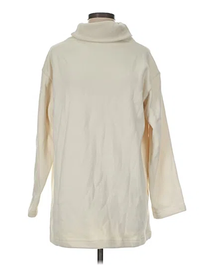 Pre-owned Uniqlo Turtleneck Sweater In Ivory