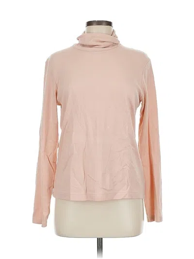 Pre-owned Uniqlo Turtleneck Sweater In Pink