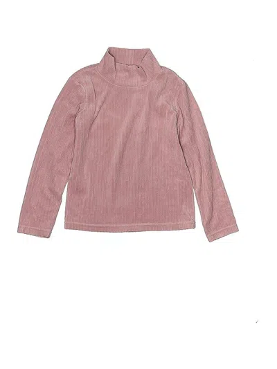 Pre-owned Uniqlo Kids' Turtleneck Sweater In Pink
