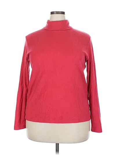 Pre-owned Uniqlo Turtleneck Sweater In Red