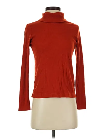 Pre-owned Uniqlo Turtleneck Sweater In Red