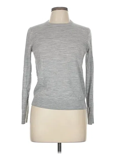 Pre-owned Uniqlo Turtleneck Sweater In Silver