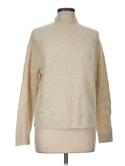 Pre-owned Uniqlo Turtleneck Sweater In Tan