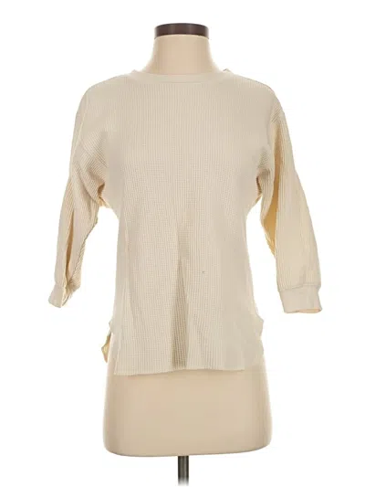 Pre-owned Uniqlo Turtleneck Sweater In White