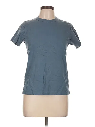 Pre-owned Uniqlo U Active T-shirt In Blue