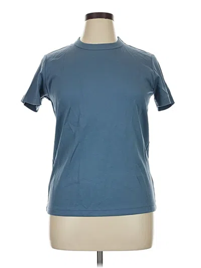 Pre-owned Uniqlo U Active T-shirt In Blue
