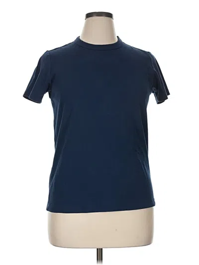 Pre-owned Uniqlo U Active T-shirt In Blue
