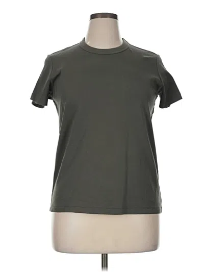 Pre-owned Uniqlo U Active T-shirt In Green
