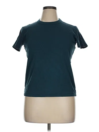 Pre-owned Uniqlo U Active T-shirt In Teal